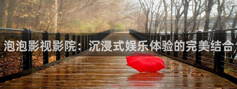 草民电影官网：泡泡影视影院：沉浸式娱乐体验的完美结合